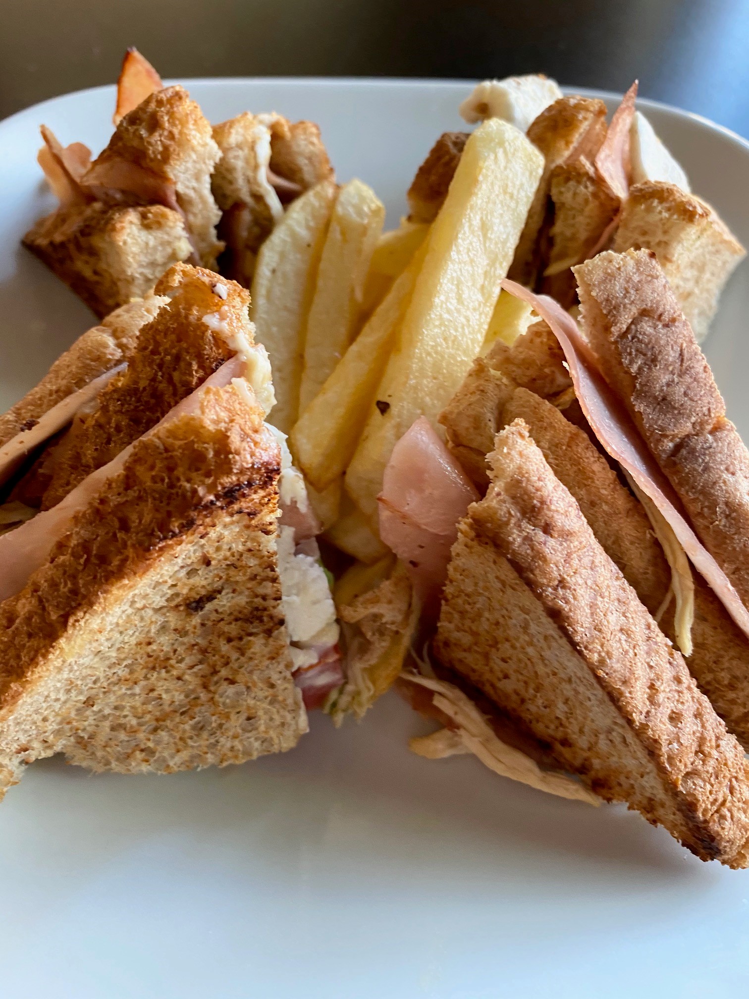 Club sandwich del restaurante