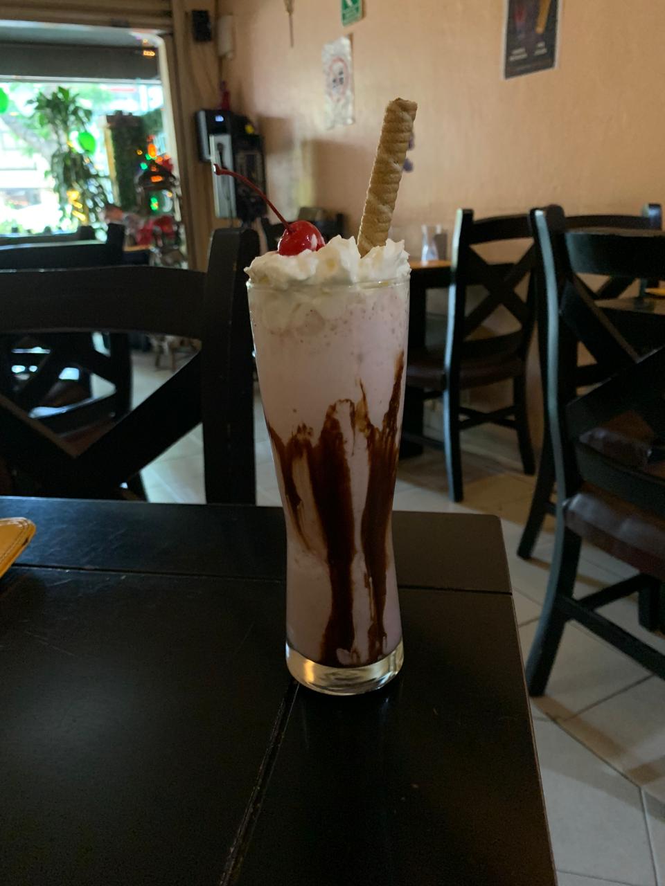 Frappés de la casa del restaurante