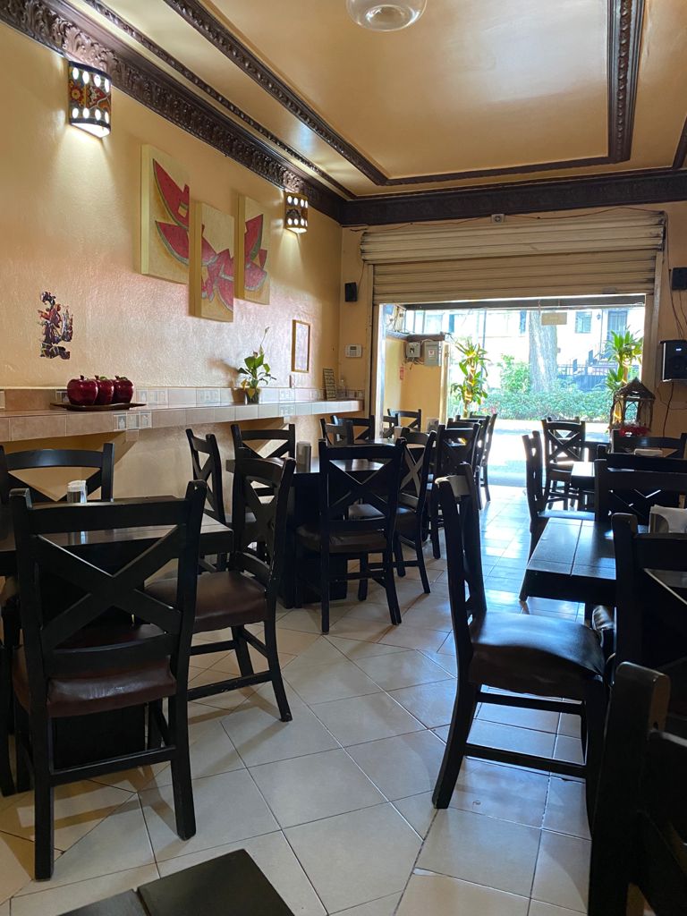 Interior del restaurante El Rincón Mexica